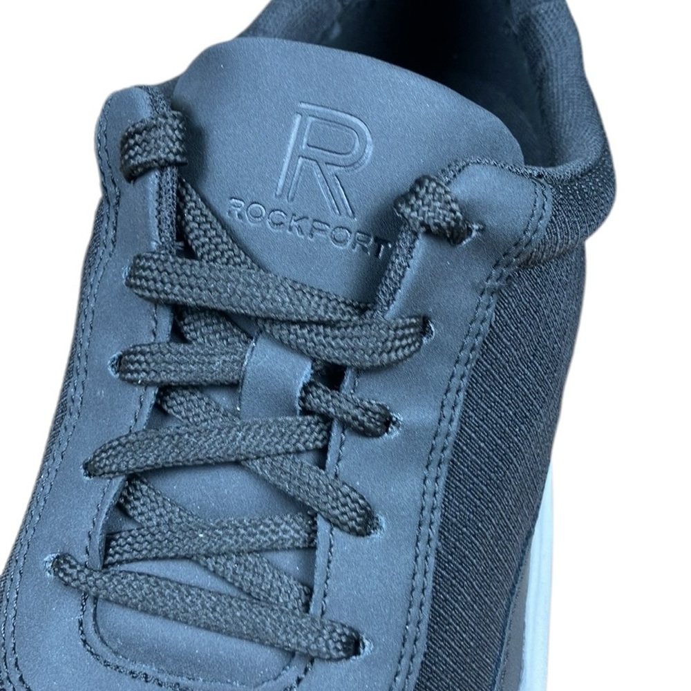 Rockport Tylan Step Sneakers Lightweight Black White NWT - Picture 4 of 15
